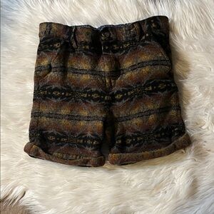Vintage Pendleton kids Aztec print shorts size large